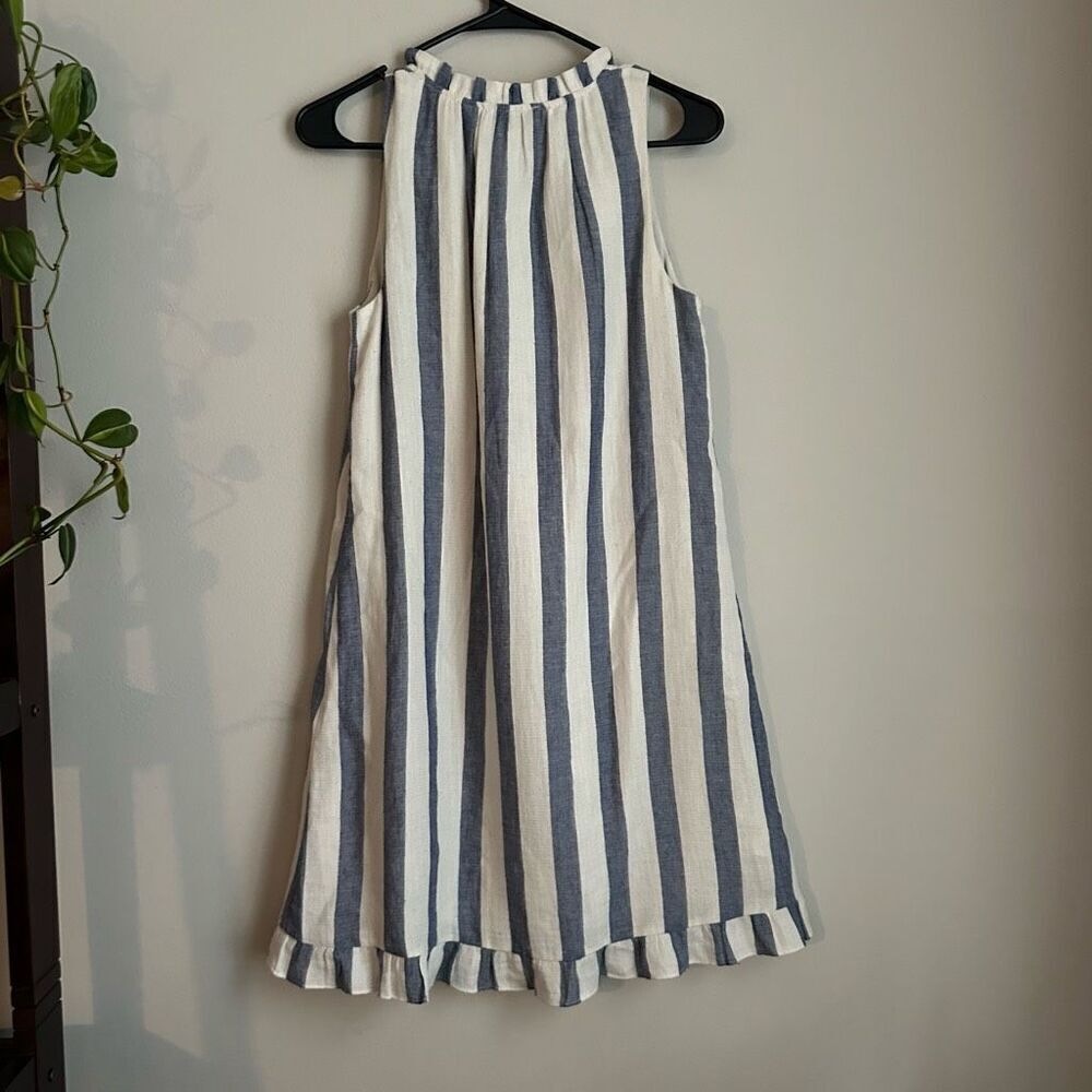 Altar'd State Embroidered Striped Cotton Dress Floral with Tassels size‎ Small - Picture 6 of 6